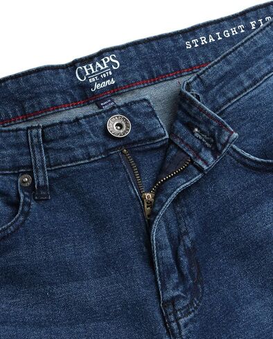 Chaps Men's Jeans - Classic Fit Straight Leg Jeans - Comfort Stretch Denim Jeans for Men in Saudi Arabia