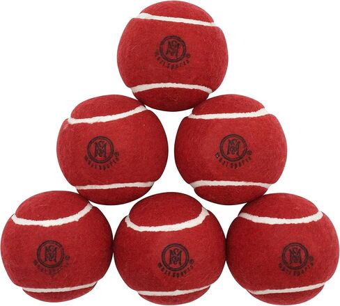 Cricket Tennis Balls- Heavy Rubber Tennis Balls for Cricket Play Weight 120gm in Saudi Arabia