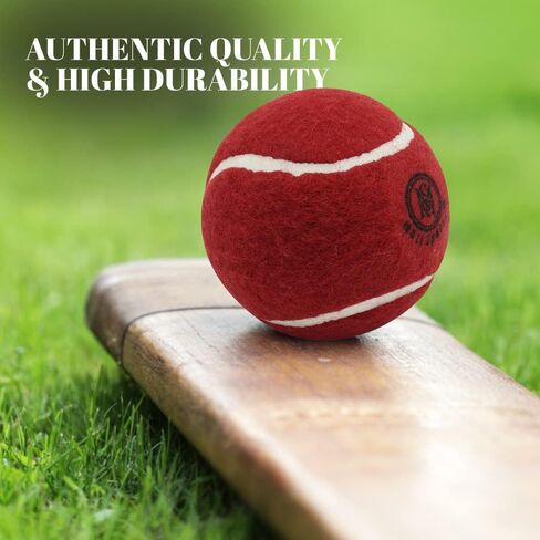 Cricket Tennis Balls- Heavy Rubber Tennis Balls for Cricket Play Weight 120gm in Saudi Arabia