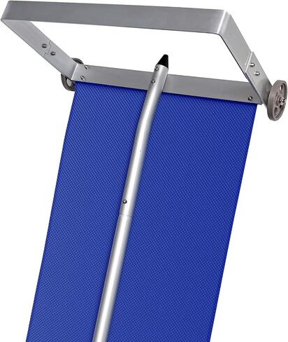 Snow Roof Rake, 20FT Adjustable Aluminum Roof Snow Removal Tool, Two 3'' Wheels & 15FT 420D Oxford Cloth, Sturdy Cutting Frame with Premium Quality Materials, Anti-Slip Handle, Lightweight. in Saudi Arabia
