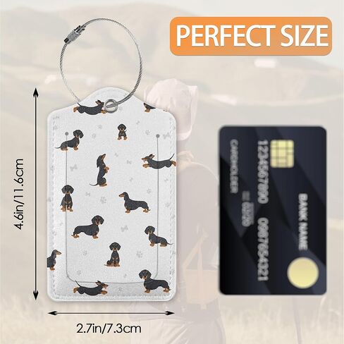 قطعتان من علامات الأمتعة لحقائب السفر، معرفات علامات الأمتعة الجلدية المضحكة Sup Llama للسفر، ملصقات حقائب السفر لحماية الخصوصية وعلامات حقائب السفر للنساء والرجال in Kuwait