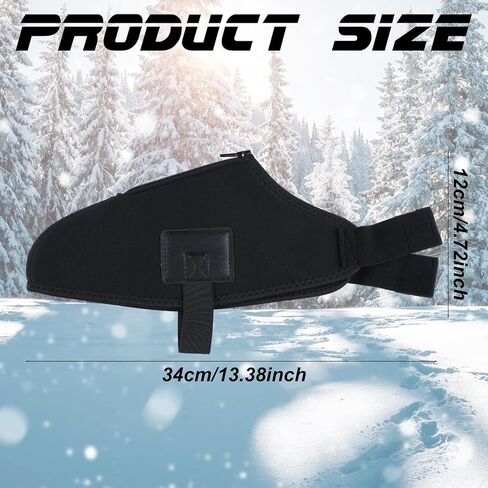 2 Pairs Ski Boot Covers,Boot Covers,Insulated Boot Covers,Shoe Covers for Snow,Boot Warmers Heater Cover,Gifts for Skiers,Winter Sport Accessory,Skiing Accessories in Kuwait