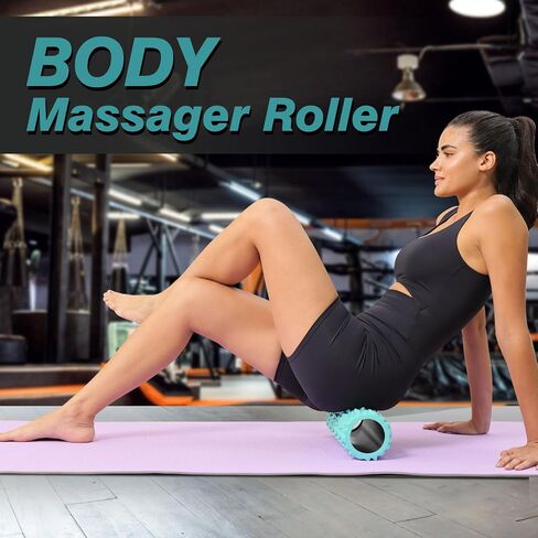 Foam Roller - Medium Density Deep Tissue Massager for Muscle Massage Pilates Yoga,Fitness Exercise for Whole Body Myofascial Trigger Point Release in Saudi Arabia