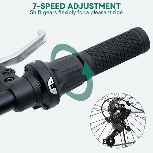 YITAHOME 20 Inch Folding Bike for Adults, 7-Speed Foldable Bicycle for Women Men, Portable Commuter Bikes with Adjustable Seat and Handlebar for Commuting, Fitness, Vacation in Saudi Arabia