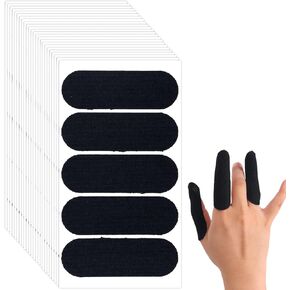 120pcs Bowling Finger Tape, Breathable Bowling Thumb Tape Elastic Protective Finger Insert Tape Essential Accessories for Bowlers Men Women Workout Support (Black)