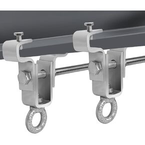 2 Sets Punching Bag Hanger Heavy Bag Mount Heavy Bag Hanger I Beam Clamp Swing Hanger Heavy Duty Swing Hangers Punching Bag Mount Punching Bag Hanging Boxing Bag Heavy Bag Ceiling Mount