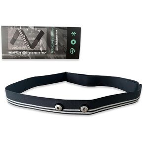 Heart Rate Monitor Replacement Strap Compatible with Polar Garmin Tickr Wahoo Coospo- Heart Rate Monitor Strap Replacement