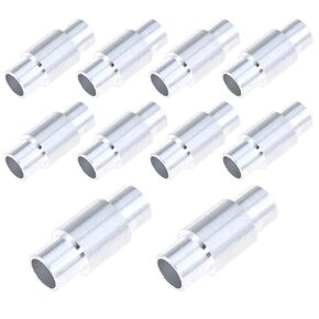 10PCS Aluminium Bearing Roller Speed Spacer Inline Skate Bearing Spacer Shaft Roller Skate Spacer for Luggage Replacement Wheel Skate Skateboard