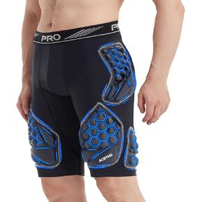 7-Pad Football Girdle for Men, Adult Football Girdle, Integrated Hip, Tailbone, Thigh Pads Girdles