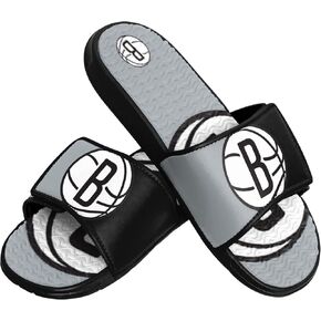 صنادل FOCO للرجال NBA Team Sport Shower Gel Slide Flip Flop، علامة وردية متدرجة، 13-14 in Kuwait