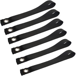 6 قطع من الأشرطة الحلقية للغطاء، نقاط مرساة، أشرطة حلقة سريعة، أشرطة مرساة لأغطية السيارات، مثالية لسحب الزورق أو قوارب الكاياك على الشاحنة، وسيارات الدفع الرباعي، والسيارة in Kuwait