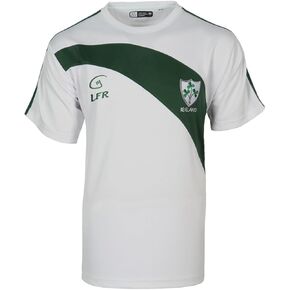 Malham Shamrock Ireland Breathable T-Shirt Live for Rugby Embroidery 100% Polyester