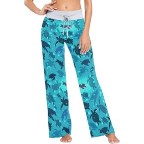 Aflyko Women Pajama Pants Sleepwear Pants Pjs in Kuwait