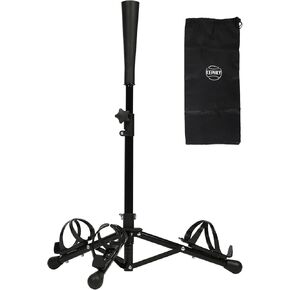 Portable Baseball & Softball Batting Tees with Cup Holder, Adjustable Height 24" to 37" Baseball Tee with Carry Bag for Kid Youth, Collapsible Baseball Tees for Hitting Training Practice
