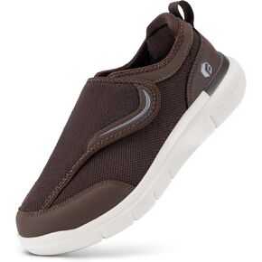 FitVille Diabetic Shoes for Men Wide Width for Swollen Feet, Extra Wide Shoes for Men with Fully Adjustable Straps