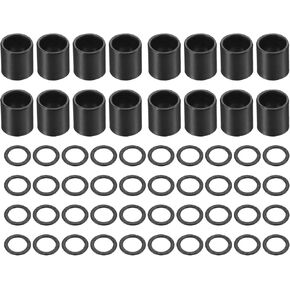 YOKIVE Skateboard Tool Kits, Bearing Spacers Skateboarding Speed Washer, Great for Skateboard Hardware Replace, (Black)