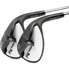 Pyramid Golf P4 Prism Wedge - CNC-Milled Grooves for Maximum Spin, Wedge Right Hand, Versatile Golf Wedges Set for Forgiveness & Control, Mid to High-Handicap Players