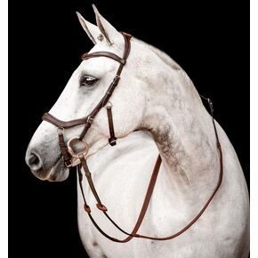 MICKLEM Bridle - Havana Brown - Full Size