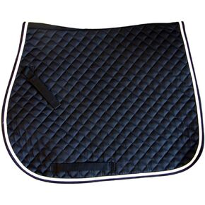 وسادة سرج Exselle لجميع الأغراض للخيول الإنجليزية، مبطنة بأنابيب بيضاء، وبطانة قابلة للفصل، وتبطين مثالي، وتخفيف عالي للذبول، وواقي لمحيط الجسم، وقطن مع حشوة إسفنجية in Kuwait