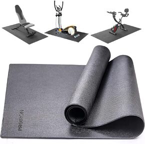 PROIRON Gym Floor Mat,Treadmill Mat 45"x32"/47"x24"/79"x36",Gym Matt for Home Gym，Floor Protector Mat,Exercise Equipment Mat for Exercise Bike, Weight Bench, Rowing Machine, Cross Trainer, Gym Fitness Workout Training Mat