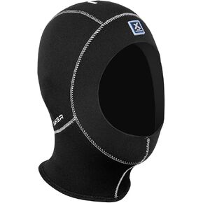 XUKER Neoprene Wetsuit Hood Scuba Diving Hood 5mm 3mm for Men Women, Diving Cap Surfing Thermal Hood for Kayaking Snorkeling Swimming Sailing Canoeing Water Sports