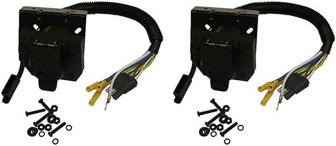Buyers Products 7-Way Dual-Plug Trailer Connector with 10 Inch Prewired Harness in Saudi Arabia