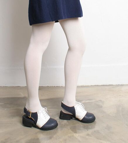 Women Color Flat knit Sweater Cotton Stirrup Footless Footed tights in Saudi Arabia