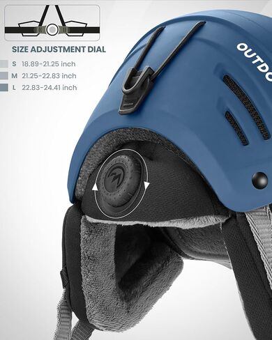 OutdoorMaster MIPS Ski Helmet - Kelvin II MIPS Snow Sport Helmet Snowboard Helmet for Men Women & Youth in Saudi Arabia