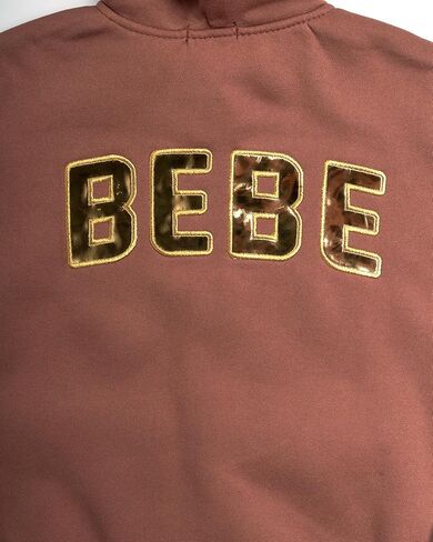 طقم بدلة رياضية للفتيات من بيبي - قطعتين من الصوف الناعم بقلنسوة بسحاب كامل وسروال كارجو للفتيات (7-12) in Kuwait