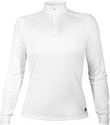 Hot Chillys Women's Peach Zip-T Base Layer Top in Kuwait