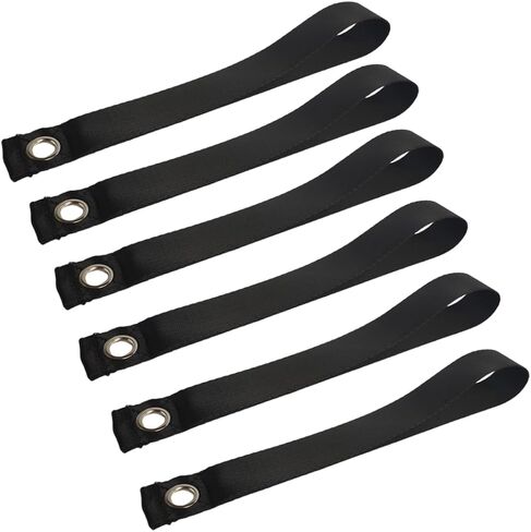 6 قطع من الأشرطة الحلقية للغطاء، نقاط مرساة، أشرطة حلقة سريعة، أشرطة مرساة لأغطية السيارات، مثالية لسحب الزورق أو قوارب الكاياك على الشاحنة، وسيارات الدفع الرباعي، والسيارة in Kuwait