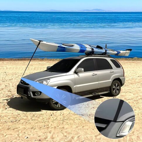 6 قطع من الأشرطة الحلقية للغطاء، نقاط مرساة، أشرطة حلقة سريعة، أشرطة مرساة لأغطية السيارات، مثالية لسحب الزورق أو قوارب الكاياك على الشاحنة، وسيارات الدفع الرباعي، والسيارة in Kuwait