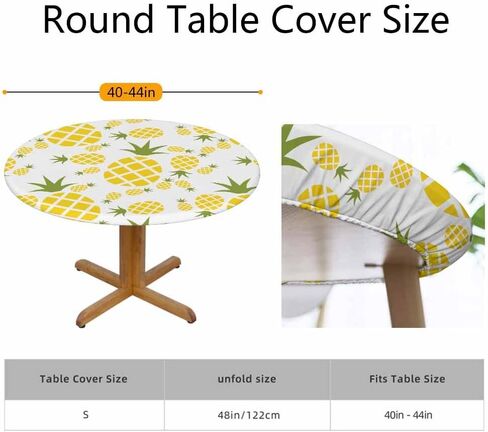 Vinyl Record Round Tablecloths Elastic Edged Red Black White Ring Art Music Tablecloths Washable Reusable Tablecloths for Kitchen Picnic Party 40-44 inch in Saudi Arabia