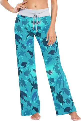 Aflyko Women Pajama Pants Sleepwear Pants Pjs in Kuwait