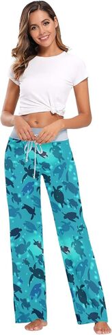 Aflyko Women Pajama Pants Sleepwear Pants Pjs in Kuwait