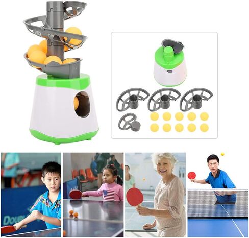 CHICIRIS Table Tennis Robot, Machine, Portable Table Tennis Trainer Ball Automatic Launcher Training Machine in Kuwait