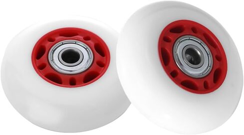 KAMIER Ripstick 68mm x 24mm Wheel Replacement for Razor 360 PowerRider RipRider FlashRider Caster Trike RipStik Ripster Ripsurf Kids Mini CasterBoard Skateboarded Scooter Wheels Parts Black (Set of 2) in Saudi Arabia