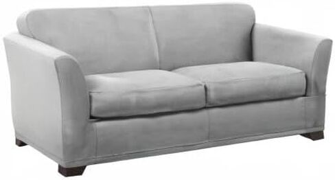 SureFit Ultimate Stretch Leather 3 PC Loveseat Slipcover في سرج مقاوم للطقس in Kuwait
