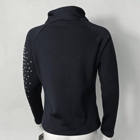 LIUHUO Girls Figure Skating Training Jacket - Elegant Ventilated Practice Top in Kuwait