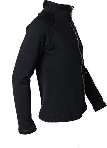 LIUHUO Girls Figure Skating Training Jacket - Elegant Ventilated Practice Top in Kuwait
