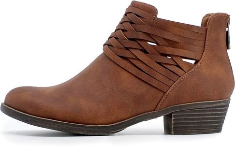 Nautica Women's Ankle Boot with Side Zipper - Stylish Dress Boot for Women | Featuring a Low Heel, Chic Design, and Versatile Sizing | The Perfect Ankle Bootie for Dressy and Casual Occasions - Alara in Saudi Arabia