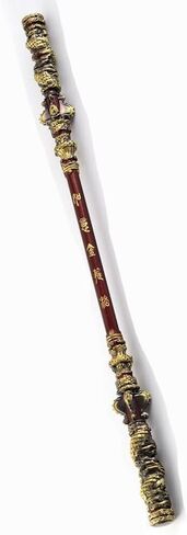 Black Myth: Wukong Magic Golden Cudgel Bronzecloud Ruyi Staff Martial Arts Bo Staffs Game Collection Desk Room Decoration Backpack Pendant Gift for Halloween Christmas Cosplay Donald Trump in Saudi Arabia