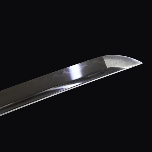 ShadowDancer Handmade Full Tang Katana Sword - Authentic L6 Steel Blade with Real Hamon, Clay Temper, and Sharp Edge - Perfect for Iaido, Martial Arts Practitioners, and Collectors in Saudi Arabia