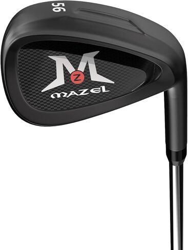 MAZEL Men Golf Wedges 48/50/52/54/56/58/60 درجة فجوة اليد اليمنى إسفين رمل إسفين لوب إسفين - إسفين فردي لنادي الجولف وجه مطحون لأقصى دوران in Kuwait