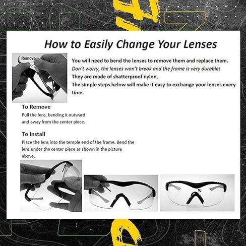 مجموعة نظارات SSP Eyewear Methow للرماية، تتضمن 3 عدسات، وحافظة صلبة، وحقيبة من الألياف الدقيقة، وإطار نظارة باللون الأرجواني in Saudi Arabia