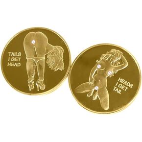 Wetter is Better - 1PCS Sexy Woman Coin Mermaid Coins Lucky Lady Commemorative Coin Goddess of The Sun and Moon Heads or Tails