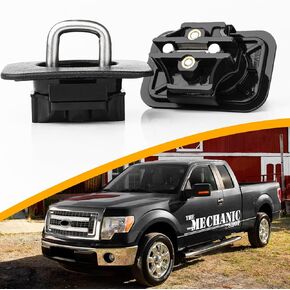 Truck Bed Tie Down Anchor for 2007-2024 Chevy Chevrolet Silverado & GMC Sierra 1500 2500 3500, 2015-2024 Chevy Chevrolet Colorado & GMC Canyon, Truck Bed Hold Down Hook, Pack of 6