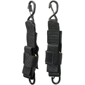 Boat Trailer Tie Down Straps for Yamaha Watercraft PWC, 2' x 2" Adjustable Boat Trailer Transom Straps with Hooks for Trailing, Boating & Jet Ski, Replaces SBT-TRNSM-TD-08 (1 Pair)