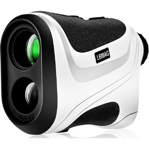 Golf Laser Rangefinder, Rangefinder for Hunter, 1100 Yards High Precision Golf Rangefinder with Slope, 6X, Flag Lock, Vibration Alert, Waterproof & Fog-Proof, for Tournaments Outdoor Activities
