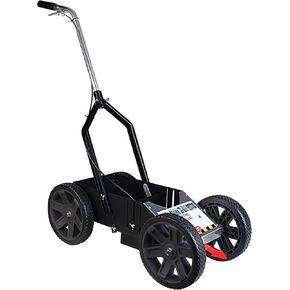 High-Performance Striping Line Marking Machine, Athletic Field Striping Machine, Parking Lot Striping Machine, Work with Inverted Striping Spray Paint, Black